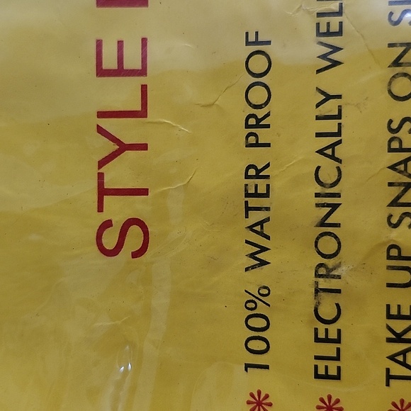 NIB Comfi-Wear 2pc Bib Style Rainsuit - Picture 15 of 16